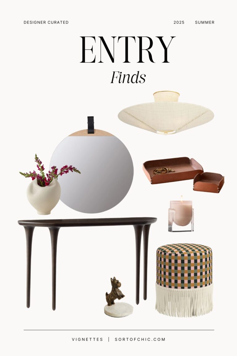 Designer Entryway Finds That Make a Lasting First Impression